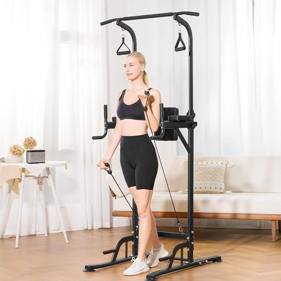 machine-de-musculation-multifonctionnelle-noir-confortable
