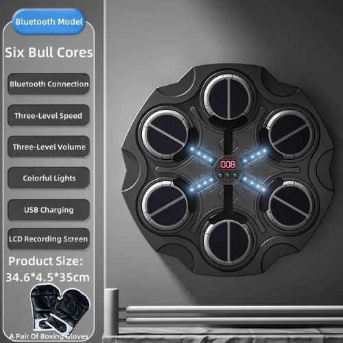Boxing-machine-intelligente-noir-bluetooth