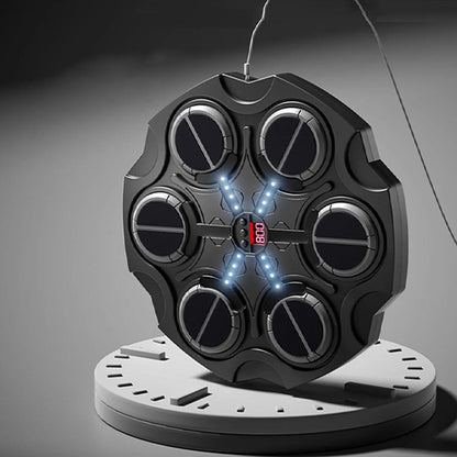 Boxing-machine-intelligente-noire-câble