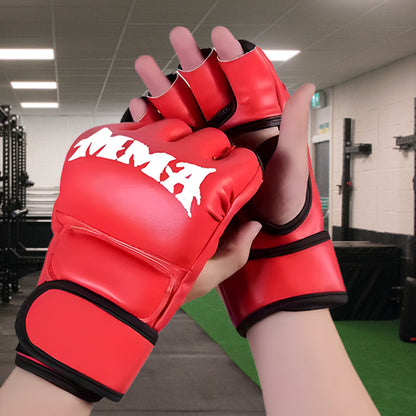 Gant-de-boxe-MMA-rouge