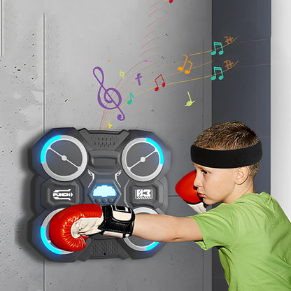 Machine-De-Boxe-Musicale-intelligent-noir-polyvalent