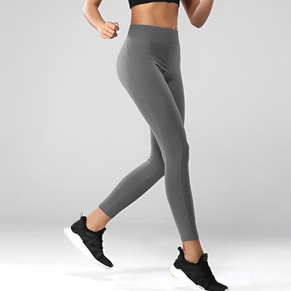 legging-femme-taille-haute-gris-confortable