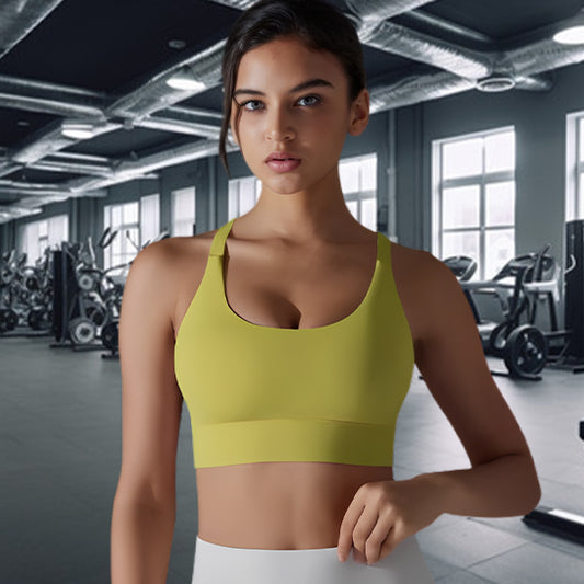 soutien-gorge-sport-dos-croisé-vert